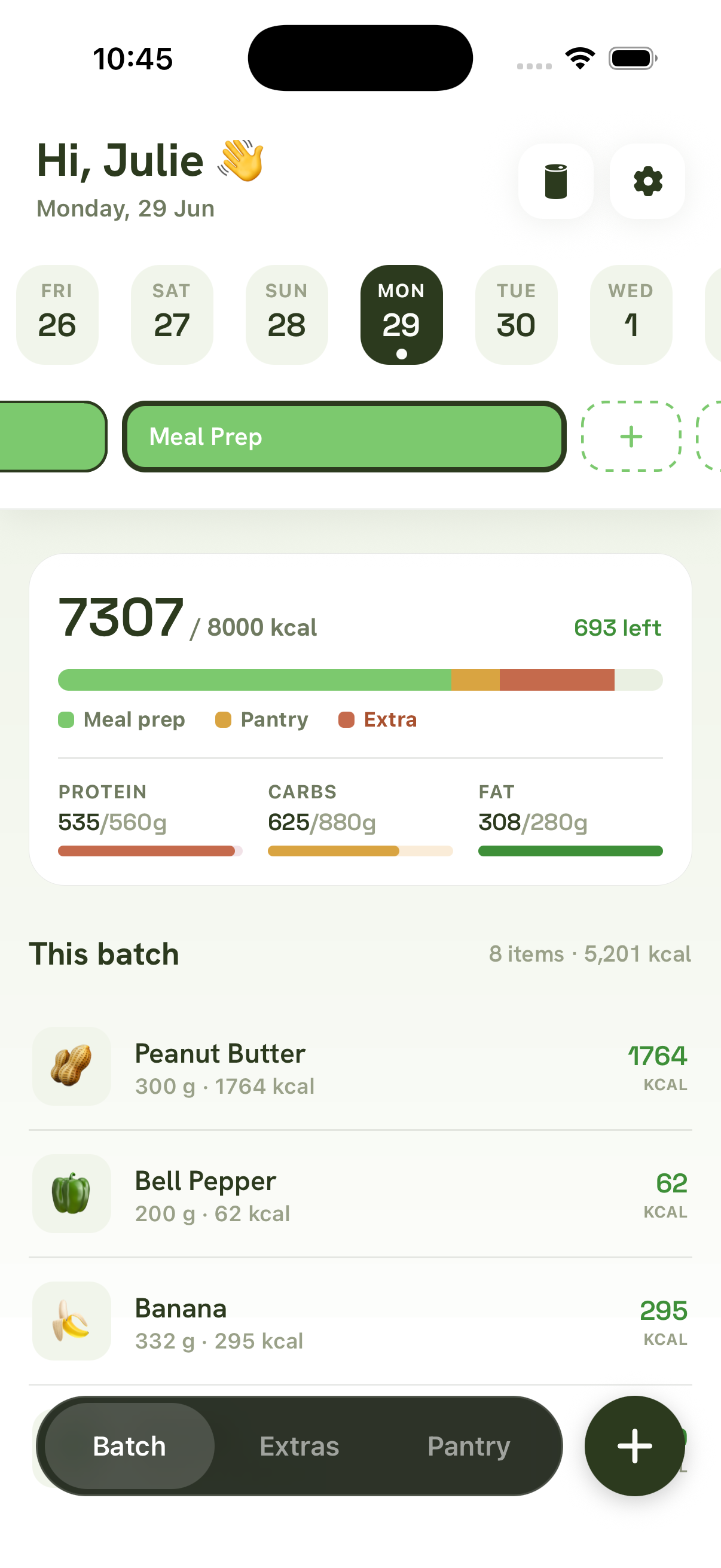 Batch app screenshot